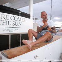 Christian Audigier catches a huge fish with his girlfriend Nathalie Sorensen | Picture 124249